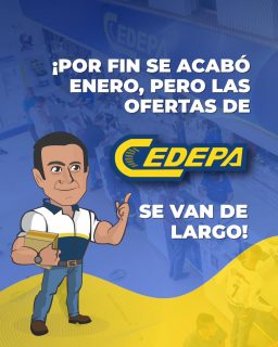😱 ¡¡¡Barrimos con nuestras ofertas 😎🙌🏼!!!
✅ Empezamos con pie derecho el 2026, y, en febrero, tendremos las ofertas para que continúes equipando tu carro con autopartes de calidad 😌.
¡#SomosCedepa💪🏼!
#CedepaEsGarantía
#AutopartesManta #RepuestosManta #PromocionesCedepa
