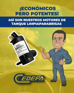 ¡¡¡Somos expertos en autopartes, pero también lo somos en ahorro 😎💪🏿!!!
✅ Compruébalo con estas ofertas en motores para tanques limpiaparabrisas:
🔵 Matriz: Calle 110 y avenida 102.
🔵 Sucursal: Avenida 113 y calle Las Acacias.
🔵 📲 0995541378
#CedepaEsGarantía
#AutopartesManta #RepuestosManta #PromocionesCedepa