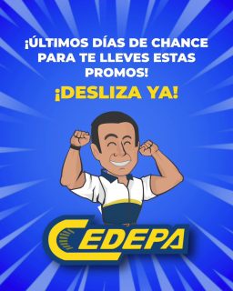 ¡😱 Últimos días para aprovechar las promos de marzo😱!
Encuentra distribuidores, electrónicos, alternadores, motores de arranque, barras, limpiaparabrisas y máquinas eleva vidrios… ¡todo con precios imperdibles!:
📍 Matriz: Calle 110 y Av. 102
📍 Sucursal: Av. 113 y Las Acacias
📲 0995541378
#PromocionesCedepa #ElevaVidrios #CedepaEsGarantía #AutopartesManta #RepuestosManta