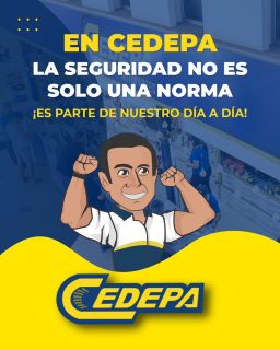 ¡En Cedepa, el bienestar es base de la excelencia 😎!

👉🏻 Hoy, en el Día Mundial de la Seguridad y Salud Ocupacional, reafirmamos nuestro propósito de trabajar en entornos seguros, responsables y humanos, porque proteger a nuestro equipo es proteger nuestro futuro 💪.

¡#SomosCedepa 😌!