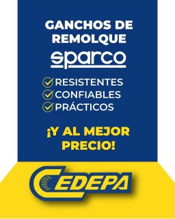 🚨 ¡Seguimos celebrando los 41 de Cedepa!... Y lo hacemos con promos en accesorios que te sacan de apuros 😎:

💥 Ganchos de remolque #SPARCO = Resistentes, confiables y listos para cualquier emergencia

⌛⌛⌛ ¡SOLO POR ESTA SEMANA, a estos súper precios! ¡Te esperamos!:

✅ Matriz: Calle 110 y avenida 102.
✅ Sucursal: Avenida 113 y calle Las Acacias.
📲 0995541378

#Cedepa41Años #PromosSemanales #CedepaEsGarantía
#AutopartesManta #RepuestosManta #PromocionesCedepa