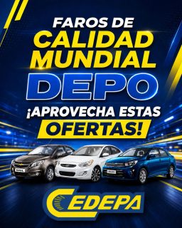 👉 No manejes con lo básico… ¡¡¡maneja con lo mejor!!!
💡 Faros #DEPO = nivel mundial ⚽
Tu almacén de siempre, te espera:
⚡ Matriz: Calle 110 y avenida 102.
⚡ Sucursal: Avenida 113 y calle Las Acacias.
📲 0995541378
#CedepaEsGarantía #PromosMundialistas #AutopartesManta #RepuestosManta #PromocionesCedepa
