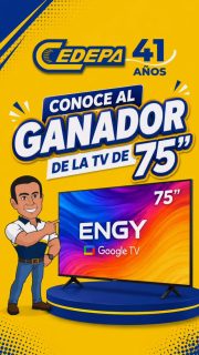 ▶️ ¡¡¡Cristopher equipó su carro, celebró con nosotros nuestro aniversario 41 y ahora está en la comodidad de su casa viendo el mundial por todo lo alto 😎⚽️🏆!!!

Él es nuestro súper ganador de la TV de 75”💪🏼. 

¡¡¡Gracias por toda la confianza durante estos 41 años!!! Nos enorgullece y compromete a seguir ofreciéndoles la calidad, atención y economía que todo #ConductorCedepa merece 🙌🏼. 

Y seguiremos con más premios y sorpresas para nuestros clientes 🫶🏼… #SomosCedepa ✅.

#CedepaEsGarantía #Cedepa41Años #PromosMundialistas
AutopartesManta RepuestosManta PromocionesCedepa