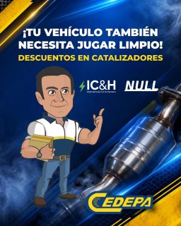 Hoy es sábado de aprovechar las mejores ofertas en autopartes de calidad 😎.
Te esperamos en Cedepa 💪🏼:
✅ Matriz: Calle 110 y avenida 102.
✅ Sucursal: Avenida 113 y calle Las Acacias.
📲 0995541378
#CedepaEsGarantía #PromosMundialistas
#Catalizadores #IC&H #NULL
#AutopartesManta #RepuestosManta #PromocionesCedepa