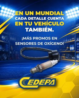 😎 Las ofertas en sensores de oxígeno siguen y siguen 🙌🏼.
Hoy es tu turno de aprovecharlas 😉. Ven a Cedepa:
✅ Matriz: Calle 110 y avenida 102.
✅ Sucursal: Avenida 113 y calle Las Acacias.
📲 0995541378
#CedepaEsGarantía #PromosMundialistas #PromocionesCedepa #AutopartesManta #RepuestosEcuador #RepuestosManta
#SensorOxigeno #Corsa #CorsaEvolution #ChevroletSail #Sensor4Cables #SensorSuperior #HyundaiAccent #KiaRio #Verna #Matrix #TucsonIX #Gamma