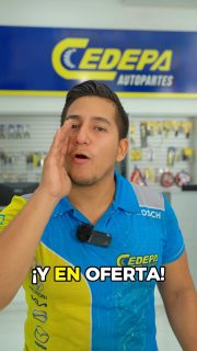 📣 ¡¡¡Julio sigue recargado de consejos 🔝y promociones imperdibles 🔥!!!
Hoy, te compartimos la importancia de una bujía en excelente estado, y también la oportunidad de que reemplaces las tuyas, al mejor precio, en tu almacén de autopartes de siempre 😉:
✅ Matriz: Calle 110 y avenida 102.
✅ Sucursal: Avenida 113 y calle Las Acacias.
📲 0995541378
#CedepaEsGarantía #Bujías #Bosch #Denso #NGK Champion AutopartesManta RepuestosManta PromocionesCedepa