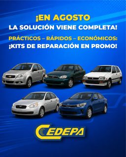 No compres piezas por separado. ¡¡¡Compra la solución completa 💪⚡!!!

👉🏻 En agosto, reunimos las autopartes que tu motor necesita en kits completos, para que tu reparación sea más práctica, rápida y conveniente 🫡.

¡No te quedes sin tu kit! Visita Cedepa:

✅ Matriz: Calle 110 y avenida 102.
✅ Sucursal: Avenida 113 y calle Las Acacias.
📲 0995541378

#CedepaEsGarantía #AutopartesManta #RepuestosManta #PromocionesCedepa