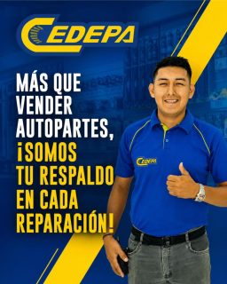 ¡Variedad en autopartes, la calidad que tu carro merece y, sobre todo, el acompañamiento más 🔝durante tu proceso de compra 💪🏼!

¡Todo y más para tu vehículo, lo tiene Cedepa 😎!

✅ Matriz: Calle 110 y avenida 102.
✅ Sucursal: Avenida 113 y calle Las Acacias.
📲 0995541378

#CedepaEsGarantía #PromocionesCedepa #AutopartesManta #RepuestosEcuador #RepuestosManta