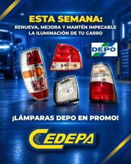 🚨 ¡Pilas! ¡Ya cambiamos la promo! 😎

En esta nueva semana, las protagonistas son las Lámparas DEPO 💡🚘. Si estabas esperando el momento para renovar la iluminación de tu vehículo, ¡esta es tu señal! 👀

¡¡¡Vuela a Cedepa antes de que se encienda la siguiente oferta!!! 🏃🏻💨:

📍 Matriz: Calle 110 y avenida 102.
📍 Sucursal: Avenida 113 y calle Las Acacias.
📲 0995541378

#CedepaEsGarantía #PromocionesCedepa #LamparasDEPO #DEPO #AutopartesManta #RepuestosManta #RepuestosEcuador